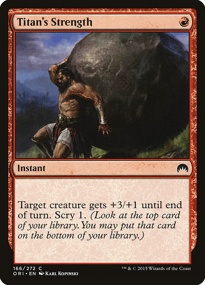 Titan's Strength [Magic Origins] | Game Master's Emporium (The New GME)