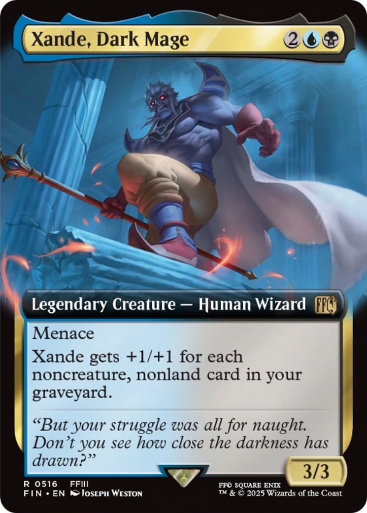 Xande, Dark Mage (Extended Art) [FINAL FANTASY] | Game Master's Emporium (The New GME)