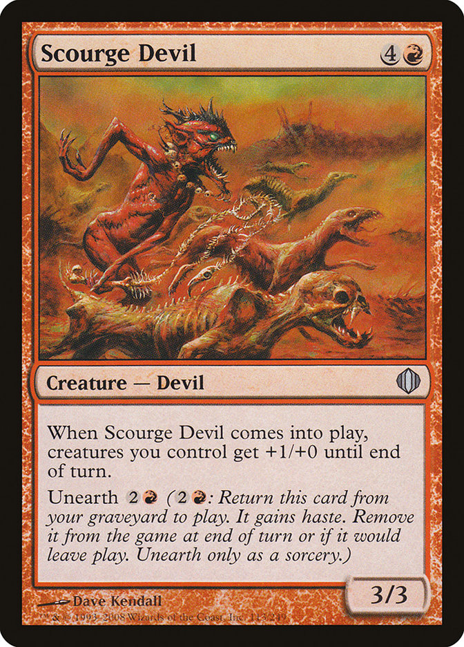 Scourge Devil [Shards of Alara] | Game Master's Emporium (The New GME)