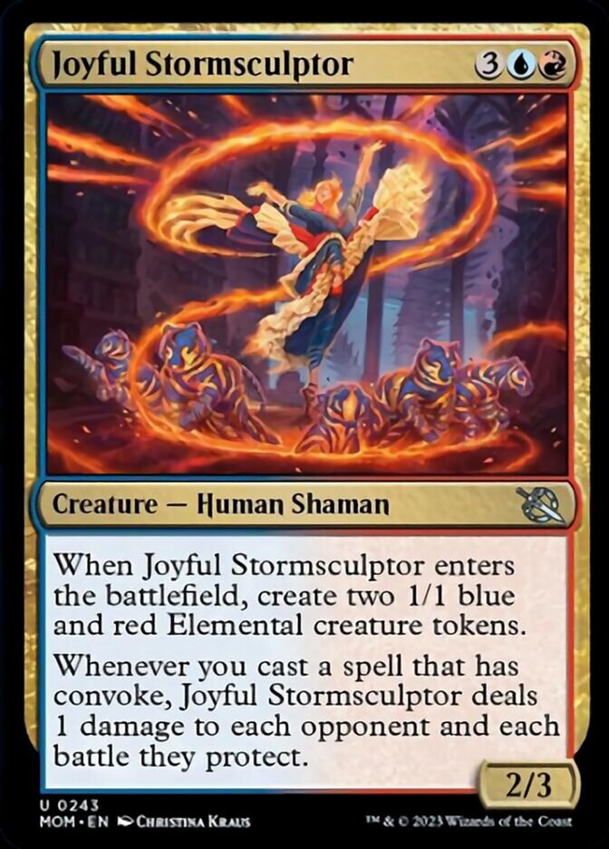 Joyful Stormsculptor [March of the Machine] | Game Master's Emporium (The New GME)