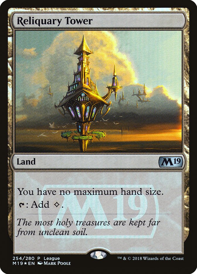 Reliquary Tower (League) [Core Set 2019 Promos] | Game Master's Emporium (The New GME)