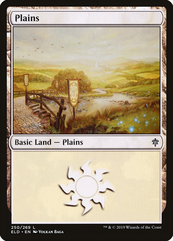 Plains (250) [Throne of Eldraine] | Game Master's Emporium (The New GME)