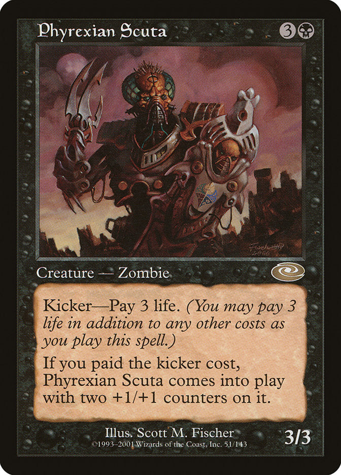 Phyrexian Scuta [Planeshift] | Game Master's Emporium (The New GME)