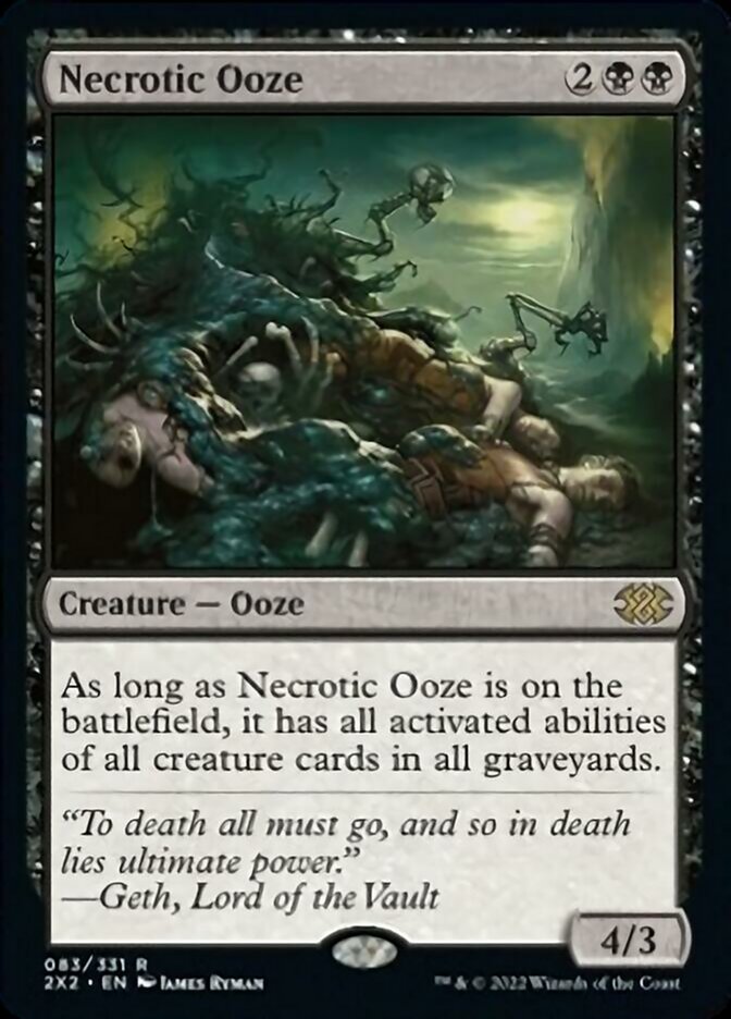 Necrotic Ooze [Double Masters 2022] | Game Master's Emporium (The New GME)