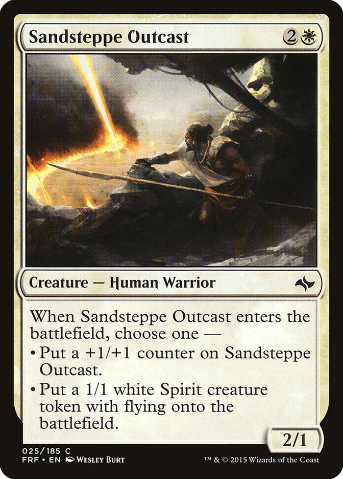 Sandsteppe Outcast [Fate Reforged] | Game Master's Emporium (The New GME)