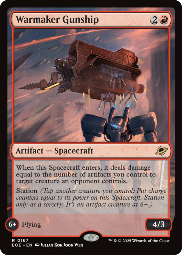 Warmaker Gunship [Edge of Eternities] | Game Master's Emporium (The New GME)