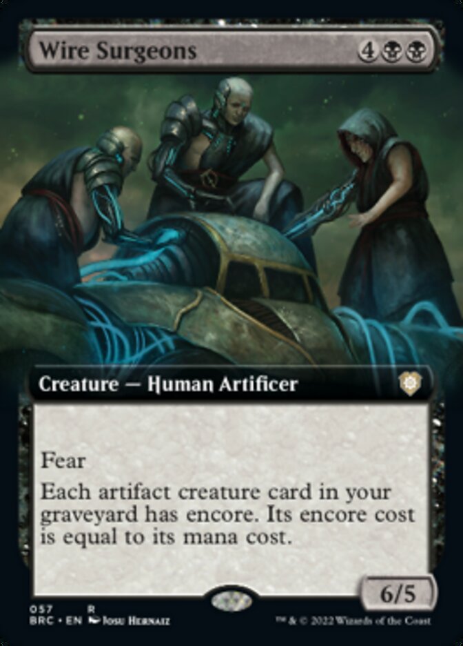 Wire Surgeons (Extended Art) [The Brothers' War Commander] | Game Master's Emporium (The New GME)