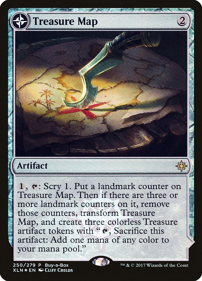 Treasure Map // Treasure Cove (Buy-A-Box) [Ixalan Treasure Chest] | Game Master's Emporium (The New GME)