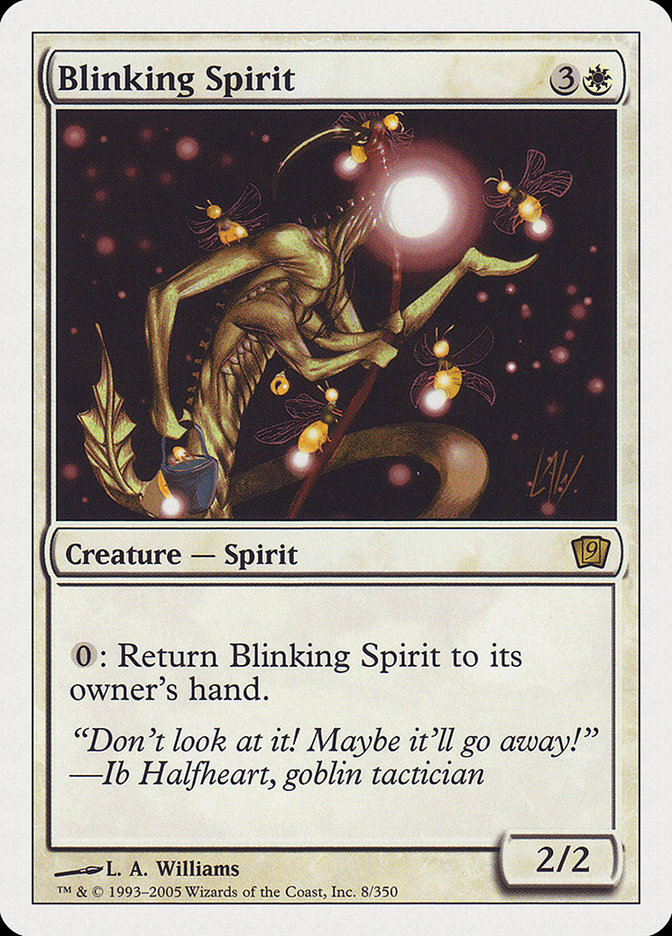 Blinking Spirit [Ninth Edition] | Game Master's Emporium (The New GME)