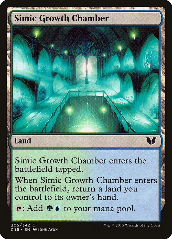 Simic Growth Chamber [Commander 2015] | Game Master's Emporium (The New GME)