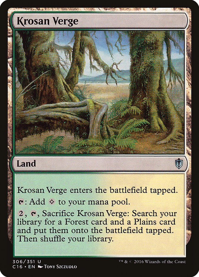 Krosan Verge [Commander 2016] | Game Master's Emporium (The New GME)