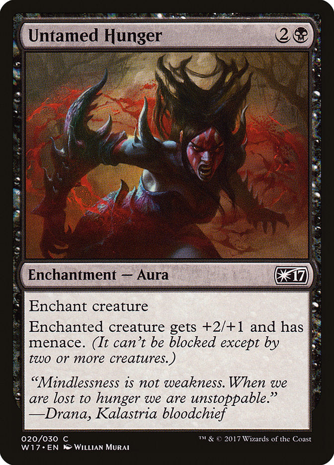 Untamed Hunger [Welcome Deck 2017] | Game Master's Emporium (The New GME)