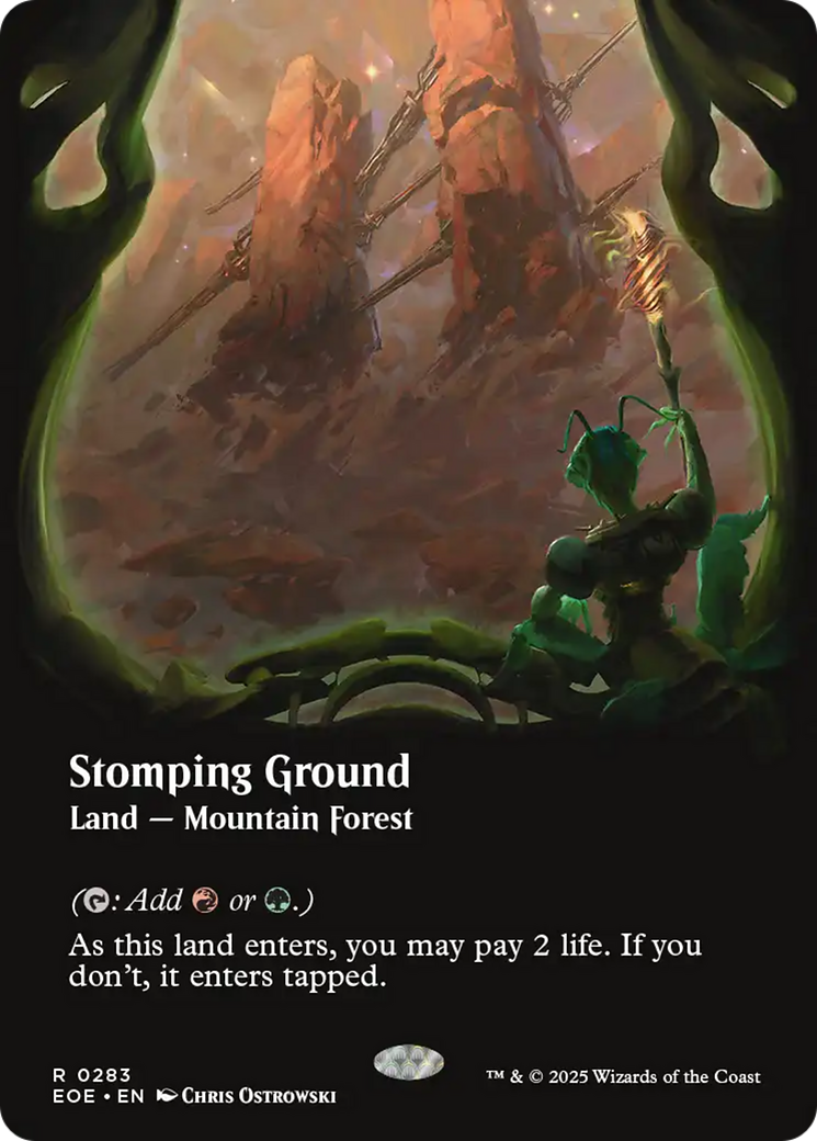 Stomping Ground (Borderless) [Edge of Eternities] | Game Master's Emporium (The New GME)