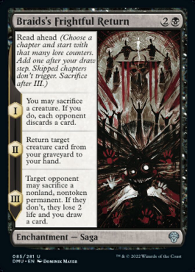 Braids's Frightful Return [Dominaria United] | Game Master's Emporium (The New GME)