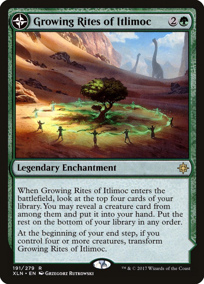 Growing Rites of Itlimoc // Itlimoc, Cradle of the Sun [Ixalan] | Game Master's Emporium (The New GME)