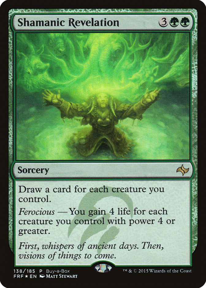 Shamanic Revelation (Buy-A-Box) [Fate Reforged Promos] | Game Master's Emporium (The New GME)