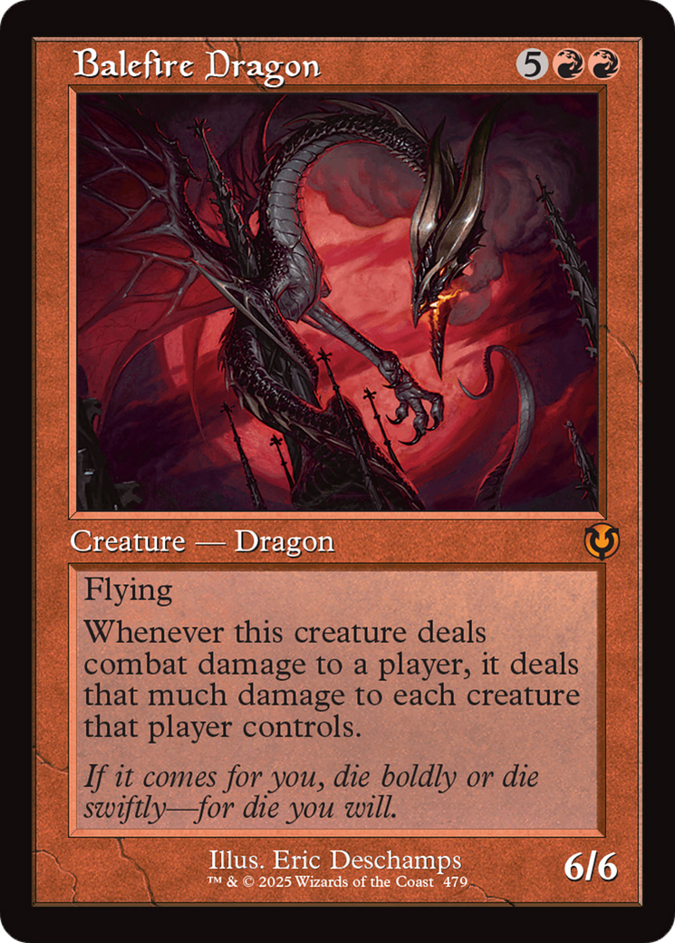 Balefire Dragon (Retro Frame) [Innistrad Remastered] | Game Master's Emporium (The New GME)