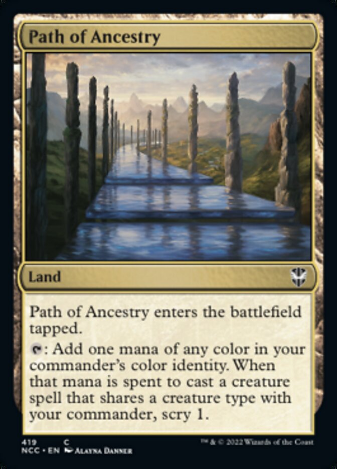 Path of Ancestry [Streets of New Capenna Commander] | Game Master's Emporium (The New GME)