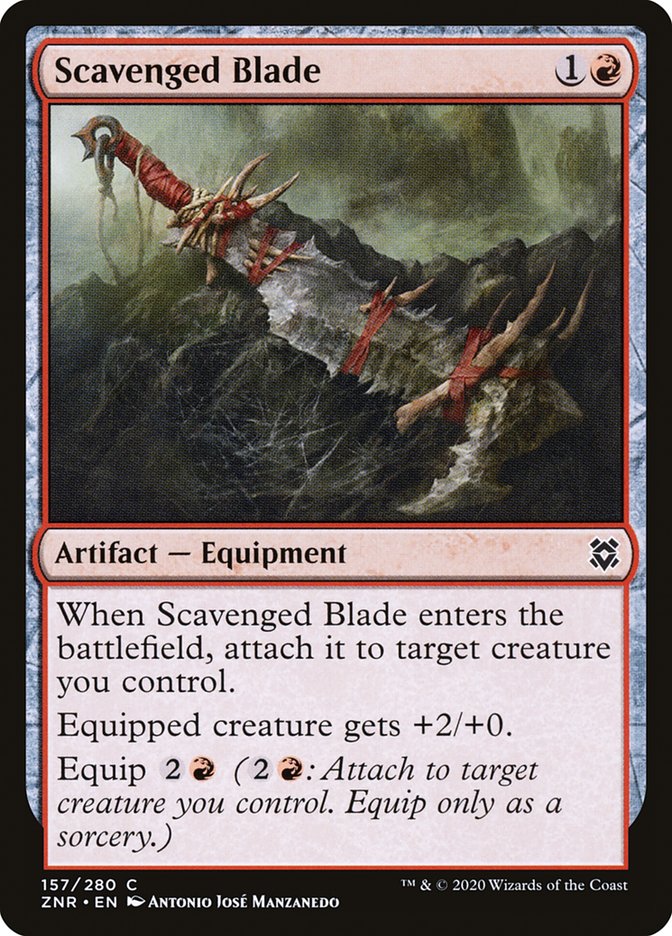 Scavenged Blade [Zendikar Rising] | Game Master's Emporium (The New GME)