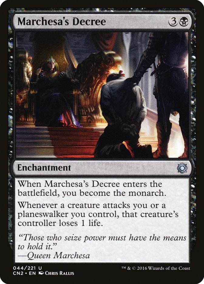 Marchesa's Decree [Conspiracy: Take the Crown] | Game Master's Emporium (The New GME)