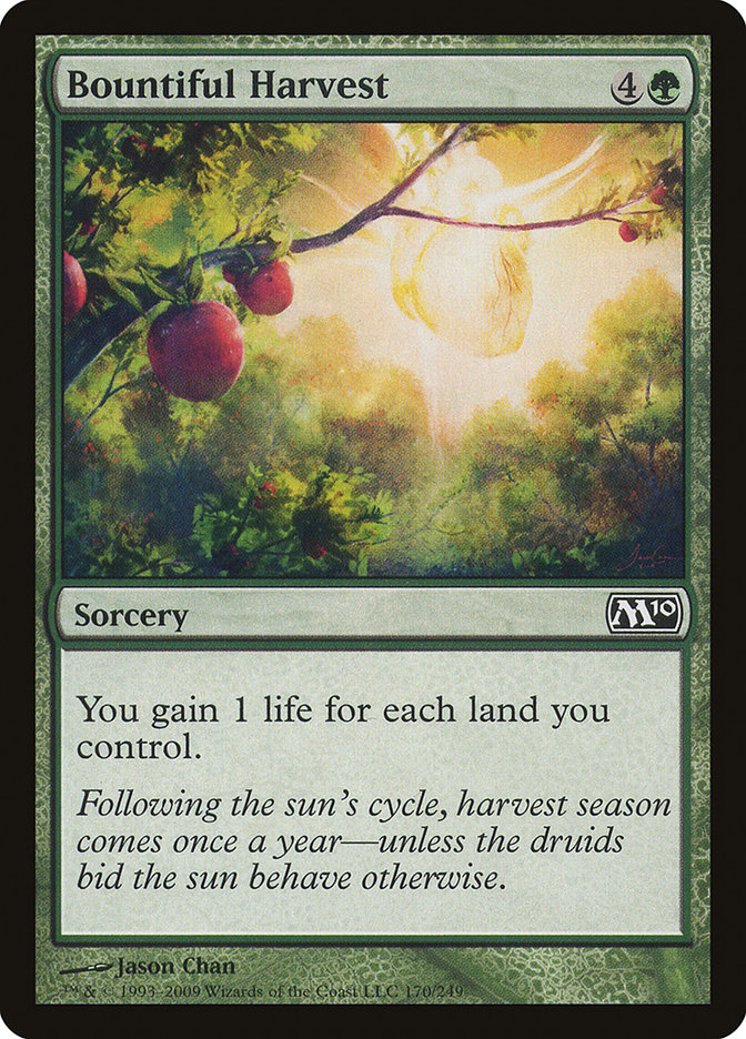 Bountiful Harvest [Magic 2010] | Game Master's Emporium (The New GME)