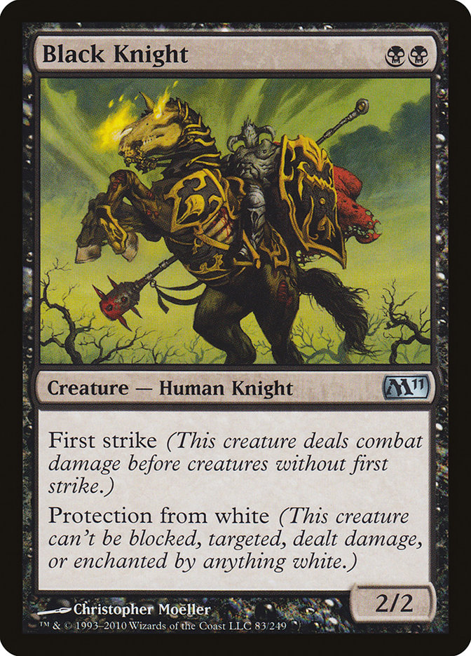 Black Knight [Magic 2011] | Game Master's Emporium (The New GME)