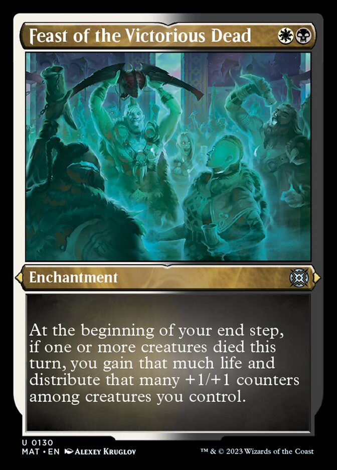 Feast of the Victorious Dead (Foil Etched) [March of the Machine: The Aftermath] | Game Master's Emporium (The New GME)