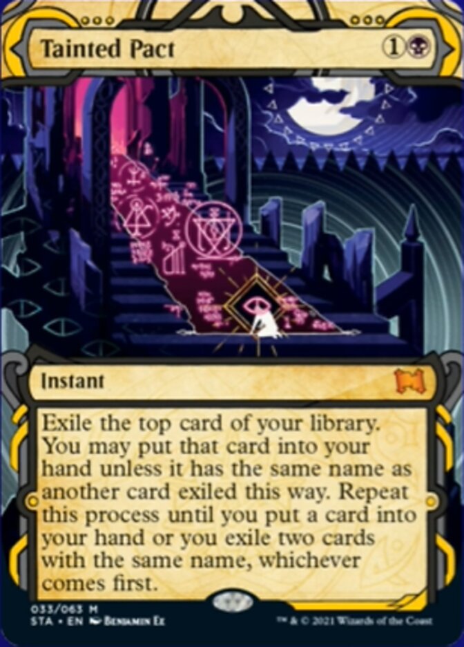 Tainted Pact (Foil Etched) [Strixhaven: Mystical Archive] | Game Master's Emporium (The New GME)