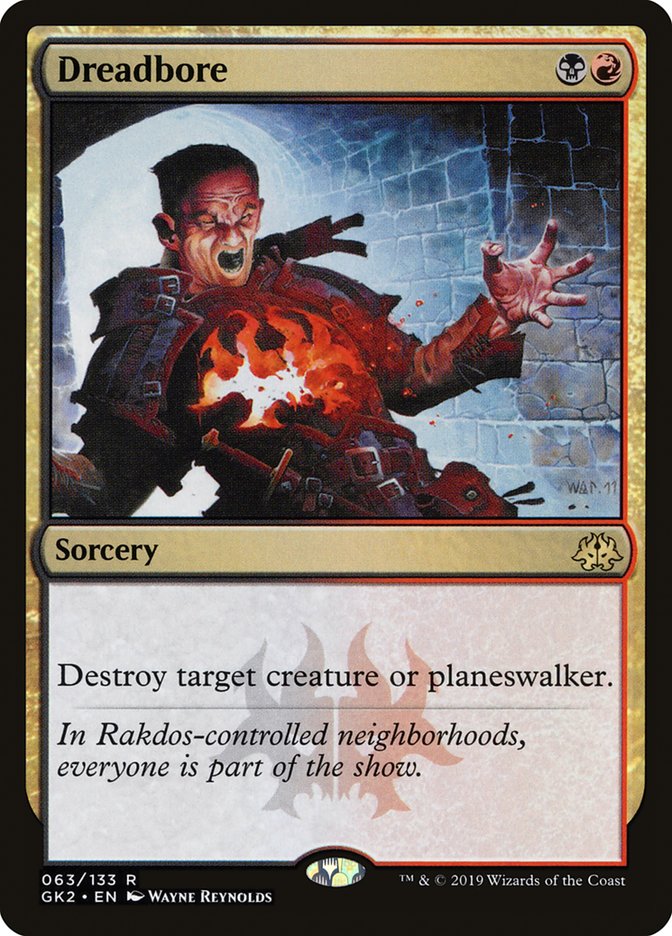 Dreadbore [Ravnica Allegiance Guild Kit] | Game Master's Emporium (The New GME)