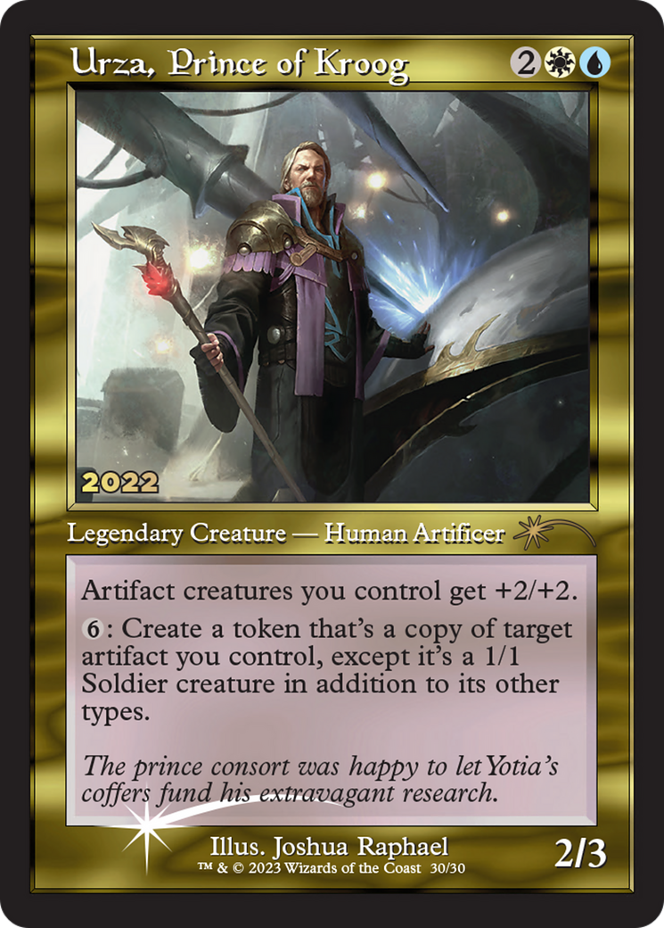 Urza, Prince of Kroog [30th Anniversary Promos] | Game Master's Emporium (The New GME)