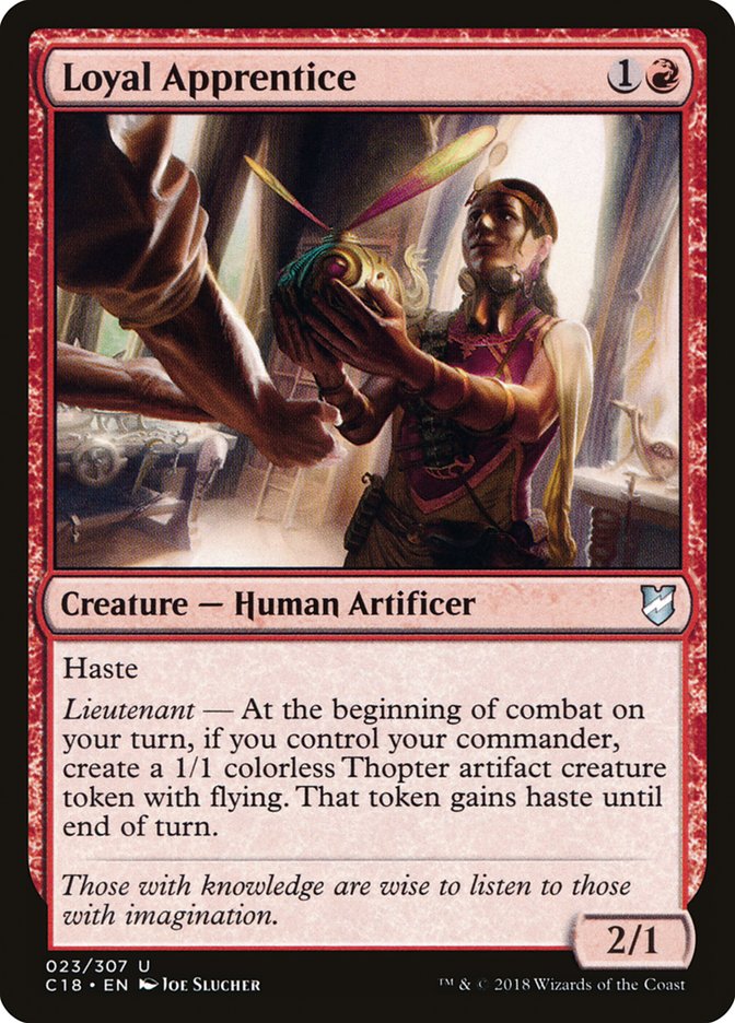 Loyal Apprentice [Commander 2018] | Game Master's Emporium (The New GME)