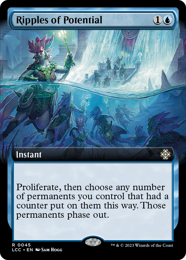 Ripples of Potential (Extended Art) [The Lost Caverns of Ixalan Commander] | Game Master's Emporium (The New GME)