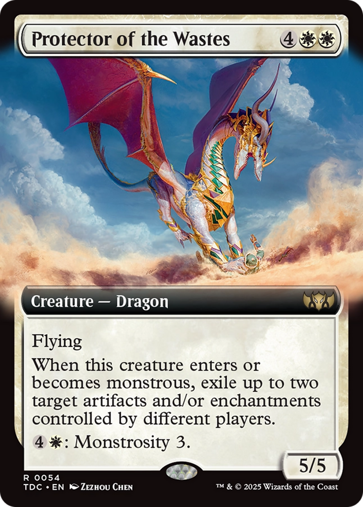 Protector of the Wastes (Extended Art) [Tarkir: Dragonstorm Commander] | Game Master's Emporium (The New GME)