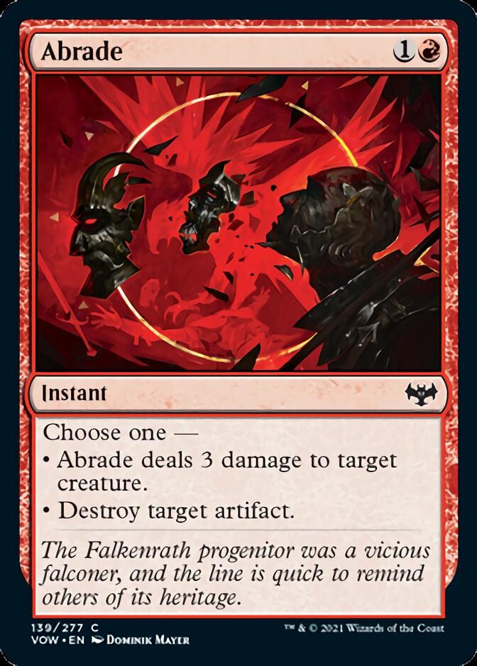 Abrade [Innistrad: Crimson Vow] | Game Master's Emporium (The New GME)