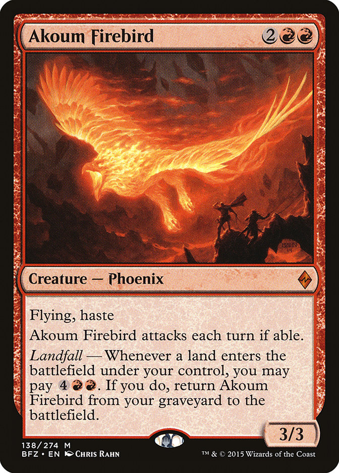 Akoum Firebird [Battle for Zendikar] | Game Master's Emporium (The New GME)