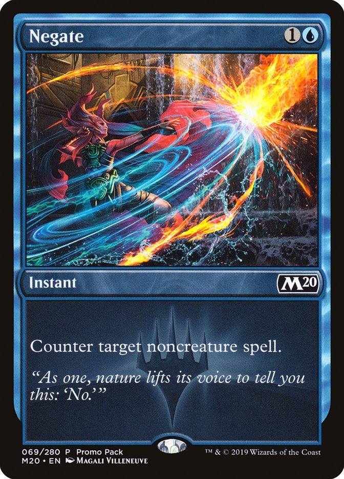 Negate (Promo Pack) [Core Set 2020 Promos] | Game Master's Emporium (The New GME)