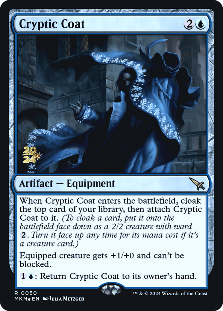 Cryptic Coat [Murders at Karlov Manor Prerelease Promos] | Game Master's Emporium (The New GME)