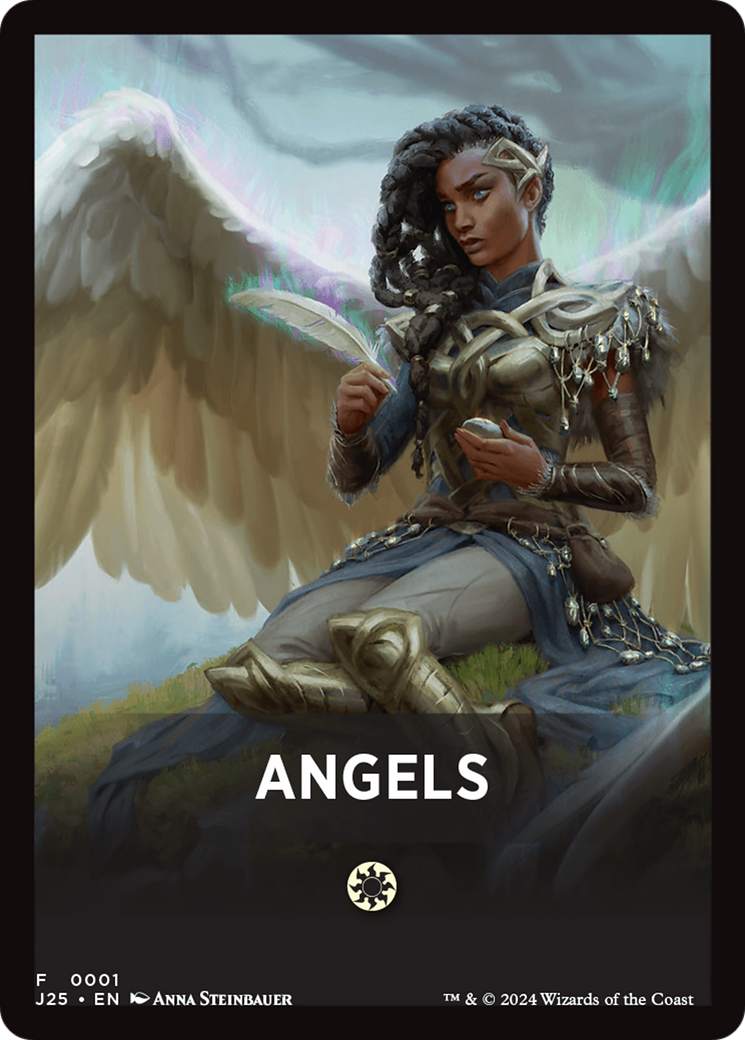 Angels Theme Card [Foundations Jumpstart Front Cards] | Game Master's Emporium (The New GME)