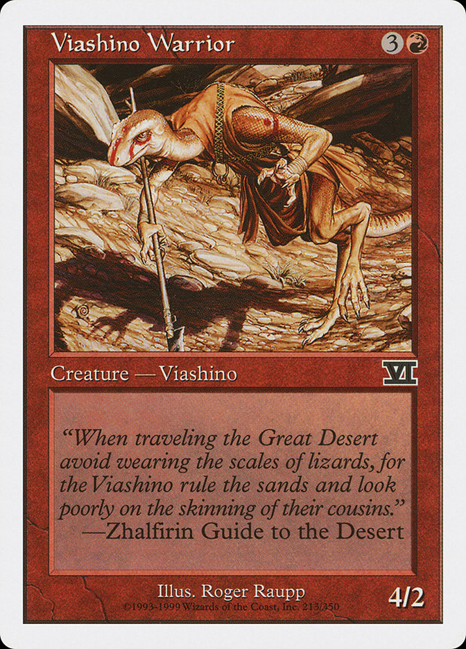 Viashino Warrior [Classic Sixth Edition] | Game Master's Emporium (The New GME)