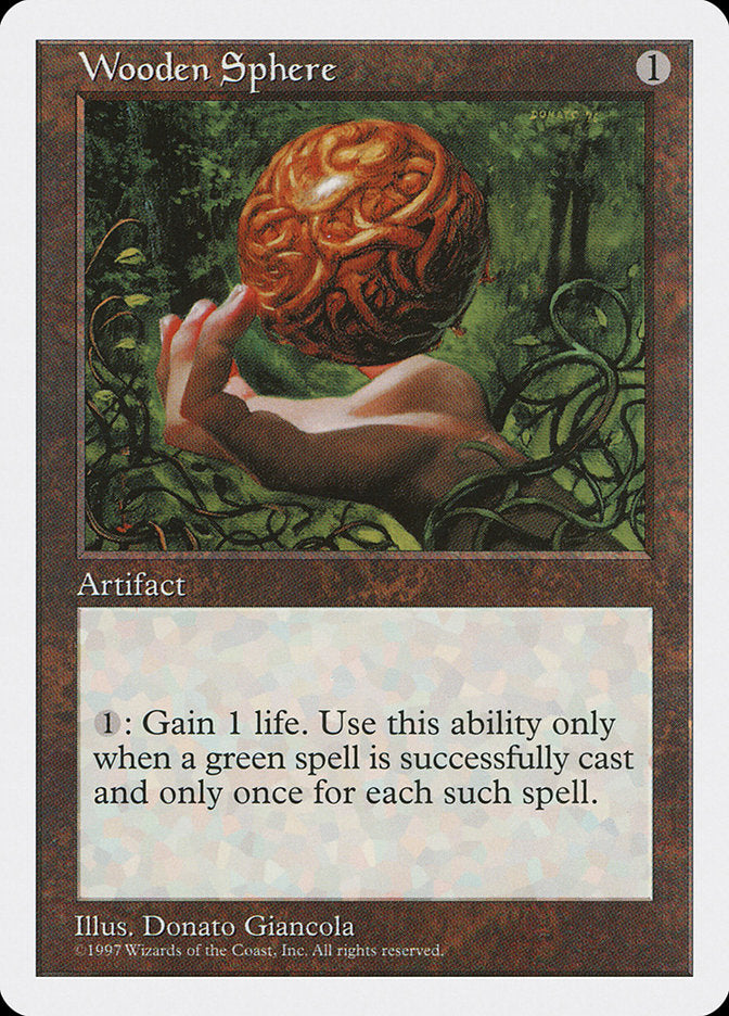 Wooden Sphere [Fifth Edition] | Game Master's Emporium (The New GME)