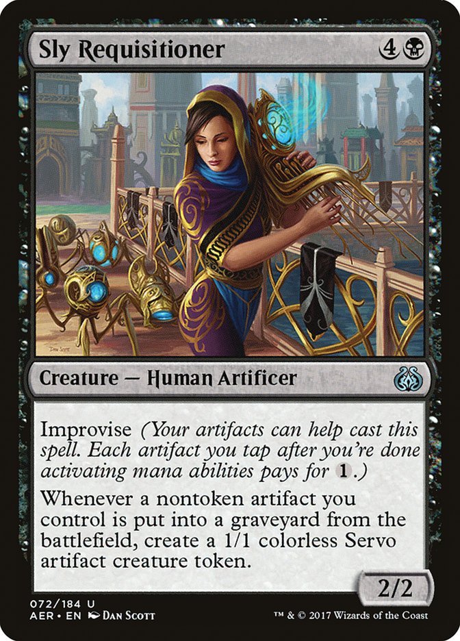 Sly Requisitioner [Aether Revolt] | Game Master's Emporium (The New GME)