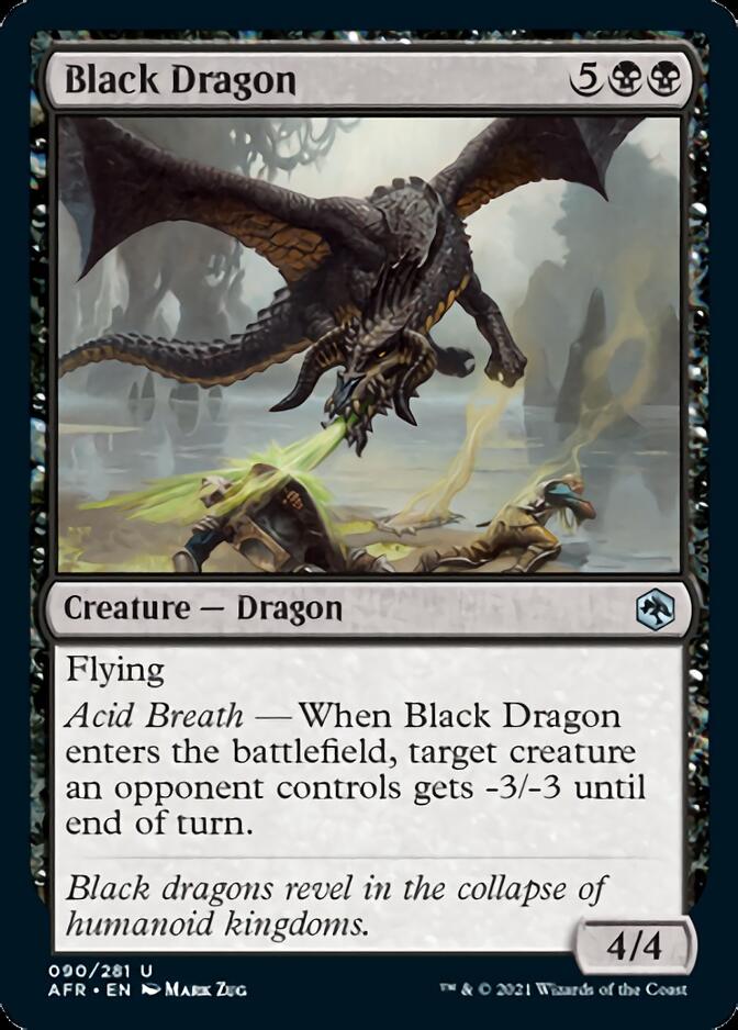 Black Dragon [Dungeons & Dragons: Adventures in the Forgotten Realms] | Game Master's Emporium (The New GME)