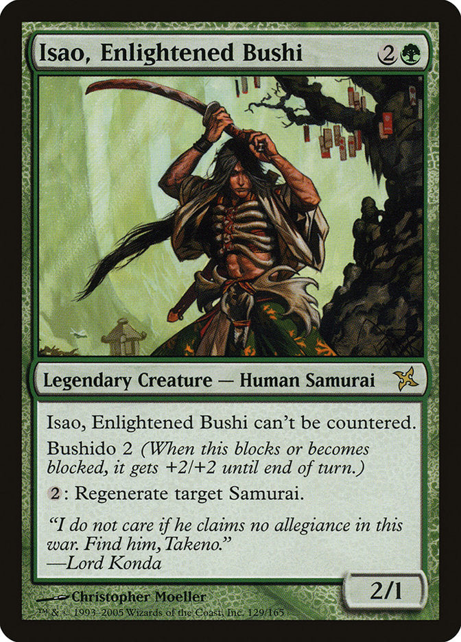 Isao, Enlightened Bushi [Betrayers of Kamigawa] | Game Master's Emporium (The New GME)