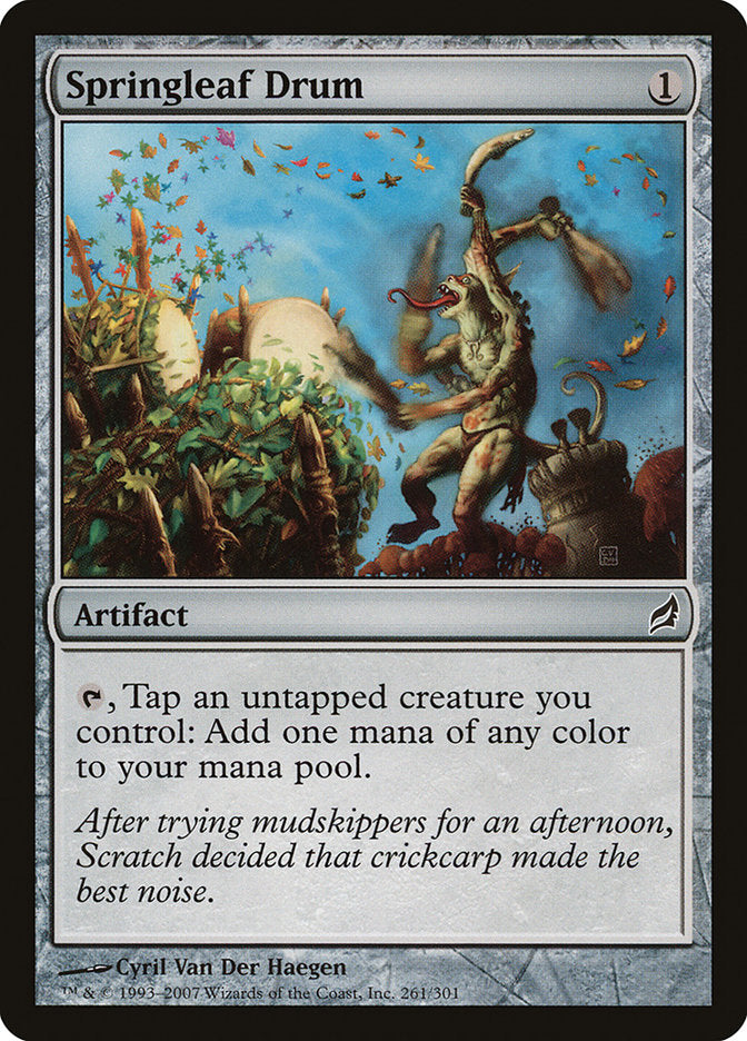 Springleaf Drum [Lorwyn] | Game Master's Emporium (The New GME)