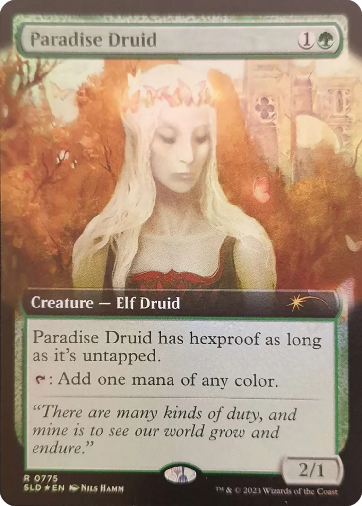 Paradise Druid (Extended Art) [Secret Lair Drop Series] | Game Master's Emporium (The New GME)