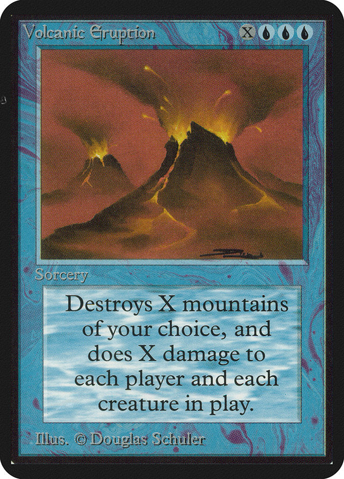 Volcanic Eruption [Alpha Edition] | Game Master's Emporium (The New GME)