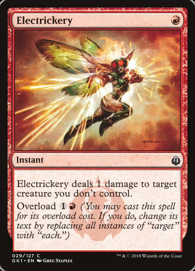 Electrickery [Guilds of Ravnica Guild Kit] | Game Master's Emporium (The New GME)
