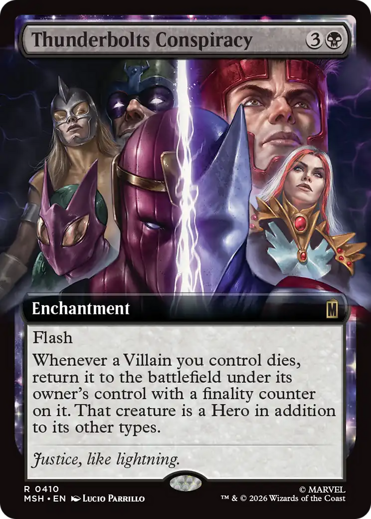 Thunderbolts Conspiracy (Extended Art) [Marvel Super Heroes] | Game Master's Emporium (The New GME)