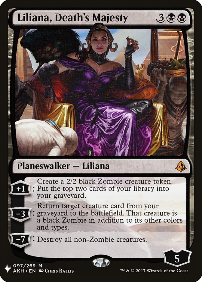 Liliana, Death's Majesty [The List] | Game Master's Emporium (The New GME)