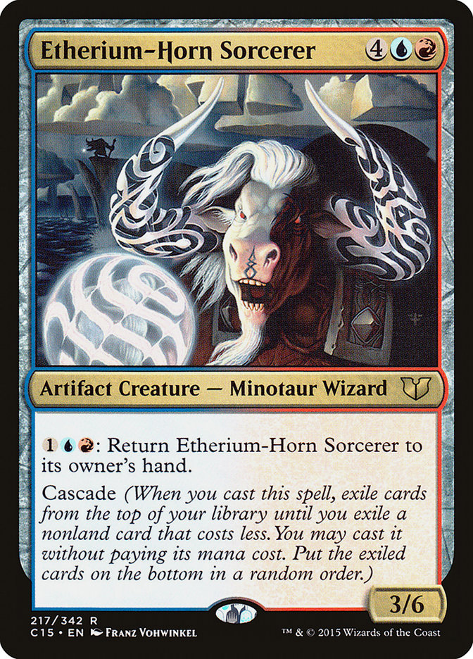 Etherium-Horn Sorcerer [Commander 2015] | Game Master's Emporium (The New GME)